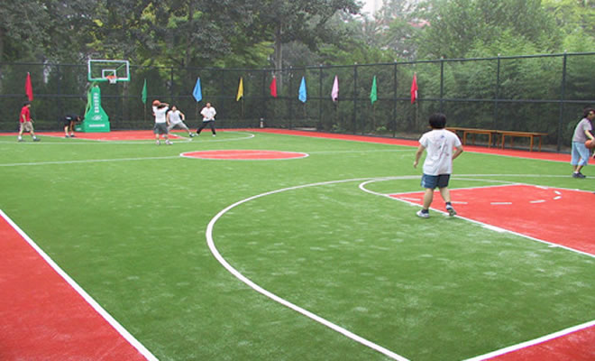 篮球场人造草坪注意事项施工方案